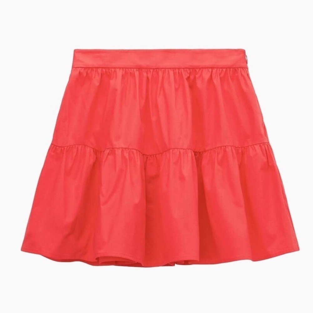 STAUD Mini Sea Skirt Hibiscus